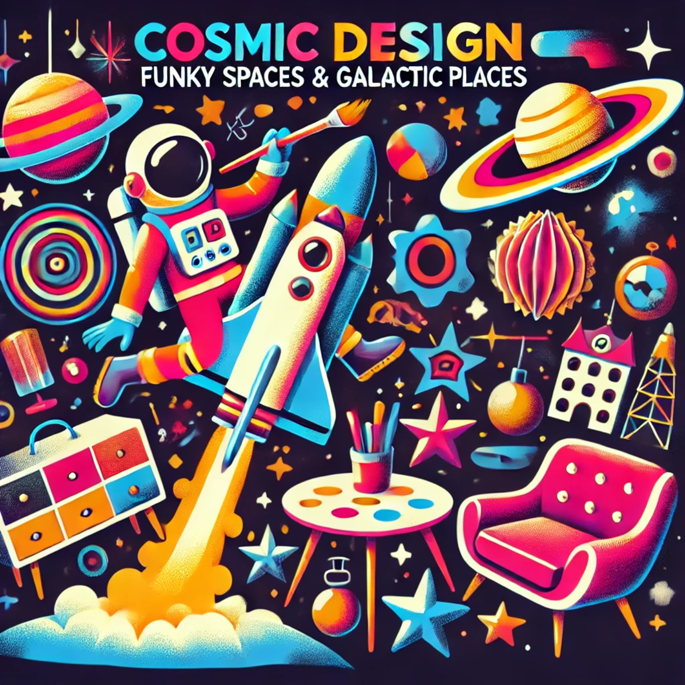 Cosmic Design: Funky Spaces & Galactic Places